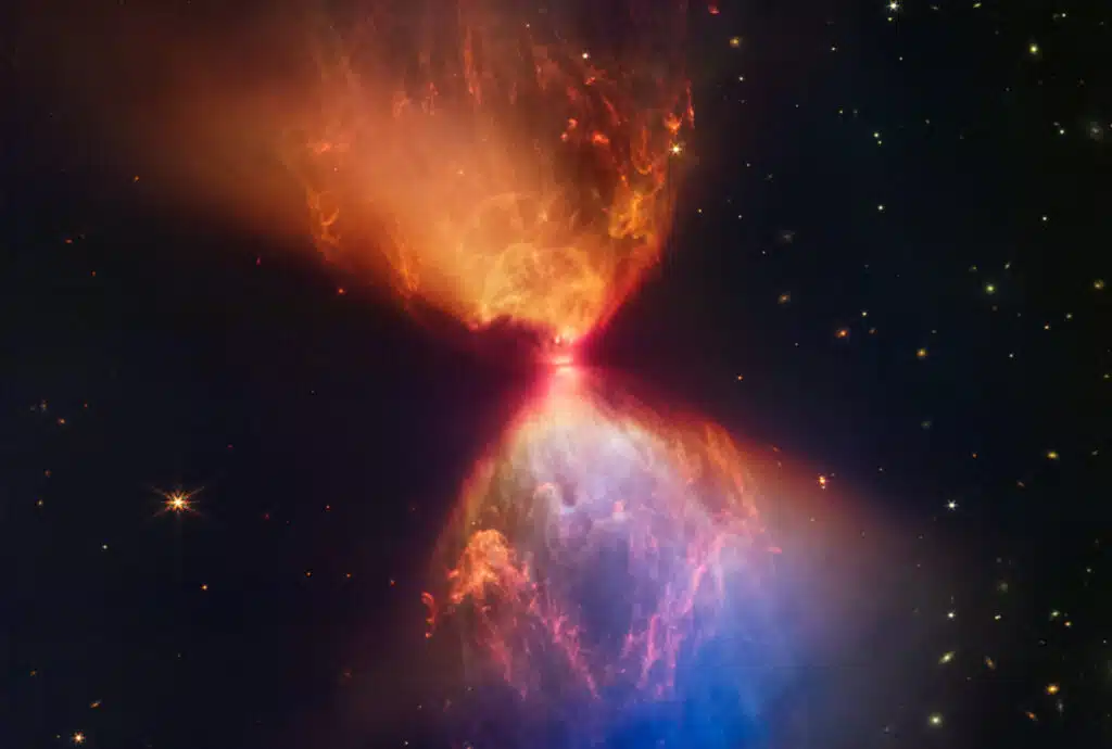 El telescopio James Webb captura las características ocultas de una joven protoestrella