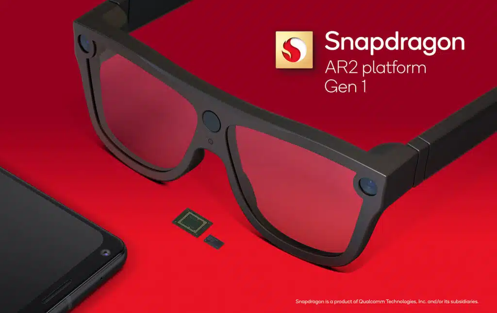 Nueva plataforma Qualcomm Snapdragon construida para lentes AR delgados