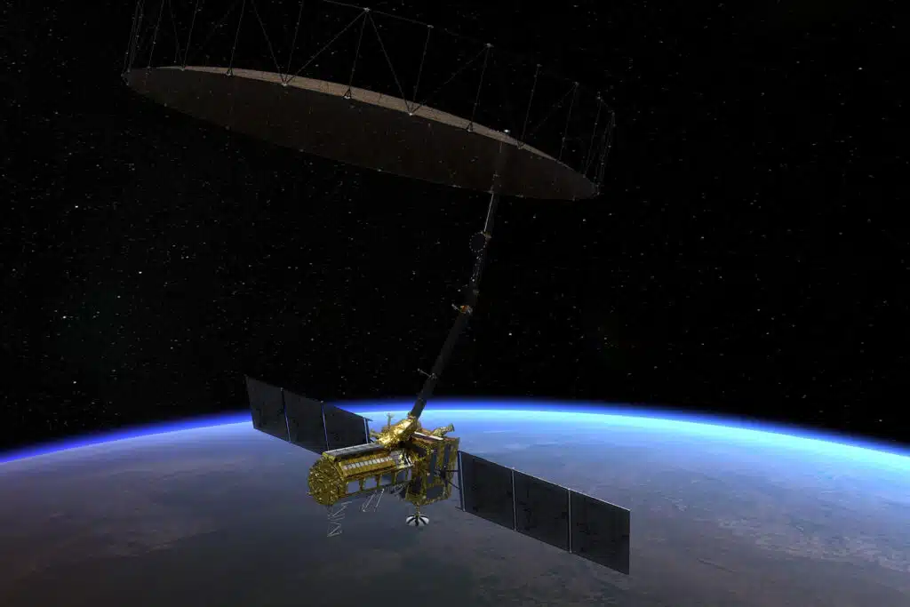 El satélite de la NASA usará un radar para mapear la corteza terrestre con gran detalle