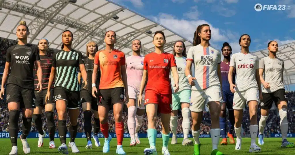 El 15 de marzo, los 12 equipos de la Liga Nacional Femenina de Fútbol se agregarán a FIFA 23.