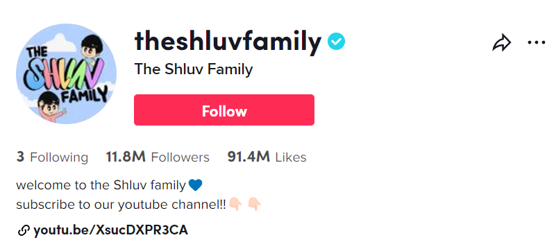 La familia Shluv (@theshluvfamily)