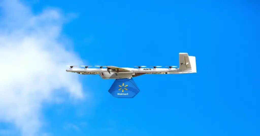 Wing y Walmart ofrecerán entregas con drones a seis millas sobre Dallas