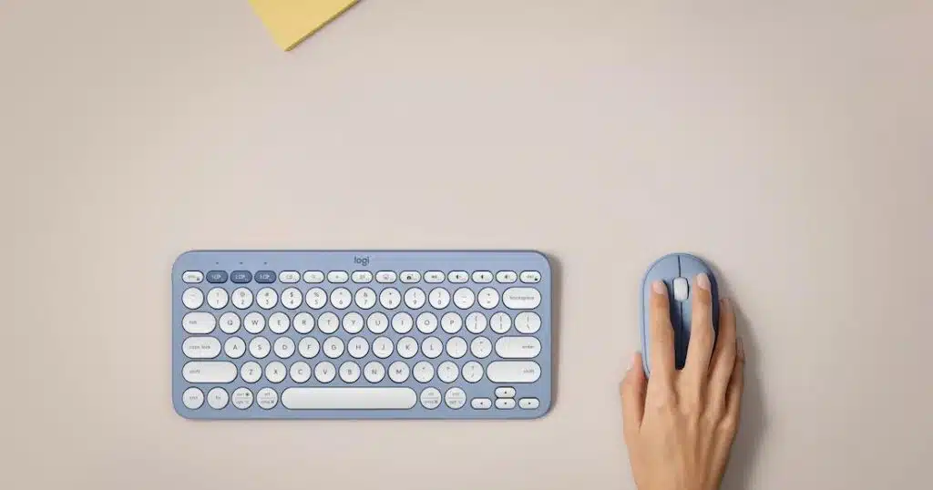 El teclado y el mouse Logitech Pebble 2 utilizan más plástico reciclado